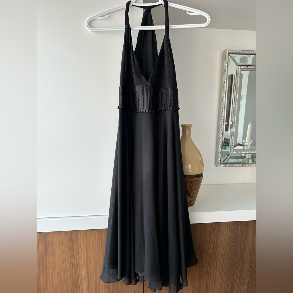 Black Crepe Dress